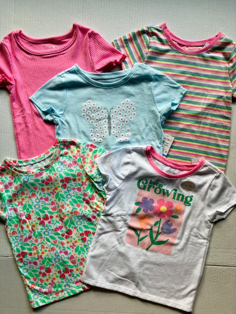 3T Garanimals Girl Short-Sleeve T-Shirt Bundle